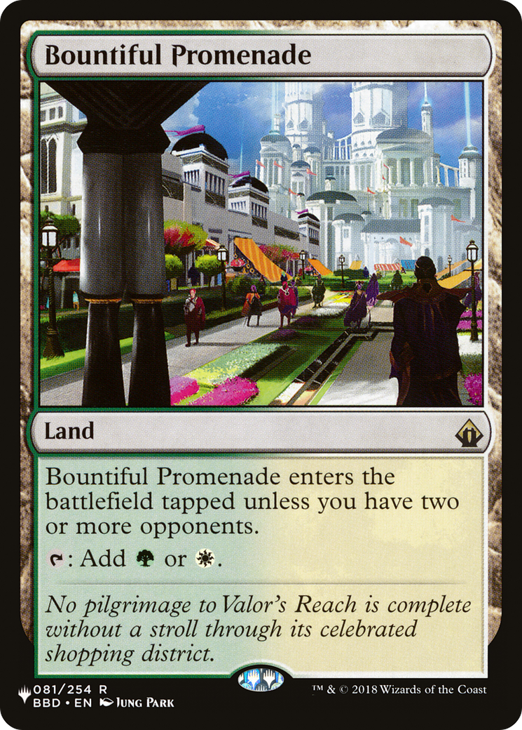Bountiful Promenade (LIST-081/254) [The List Reprints]