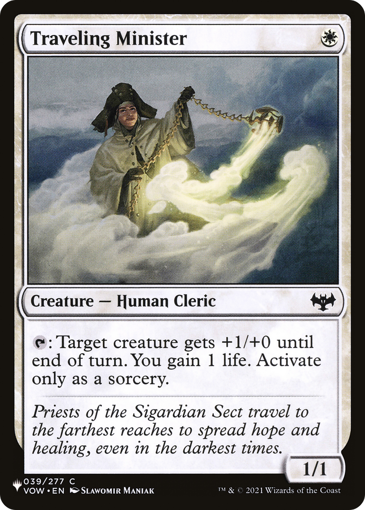 Traveling Minister (LIST-039/277) [The List]