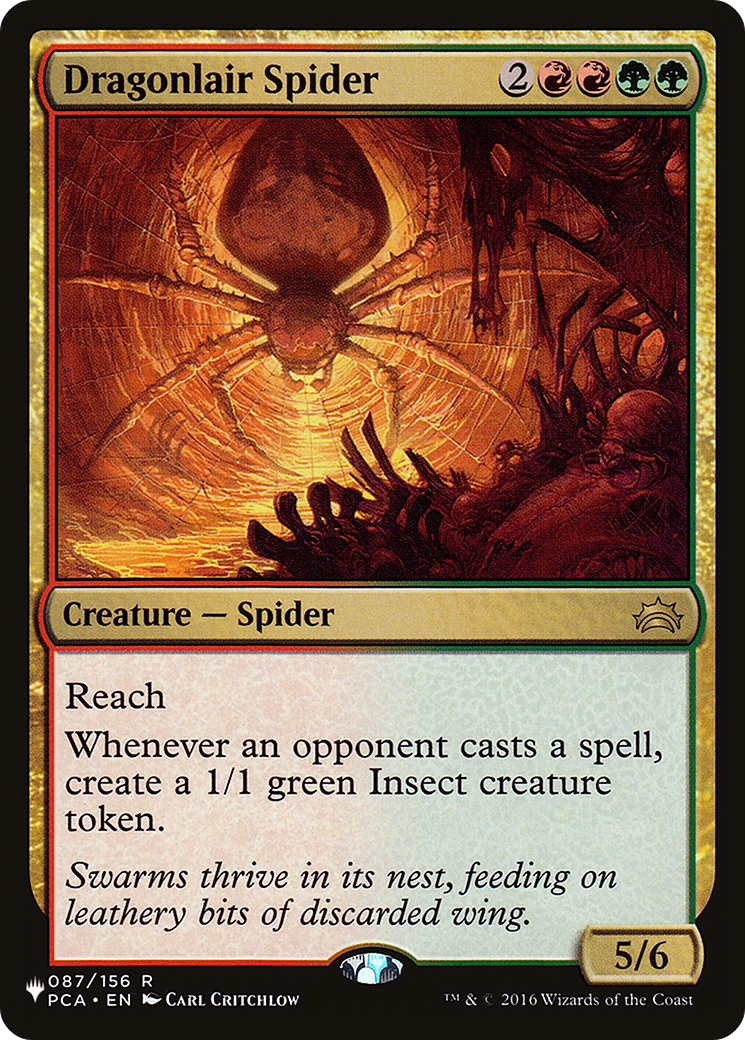 Dragonlair Spider (LIST-087/156) [The List]