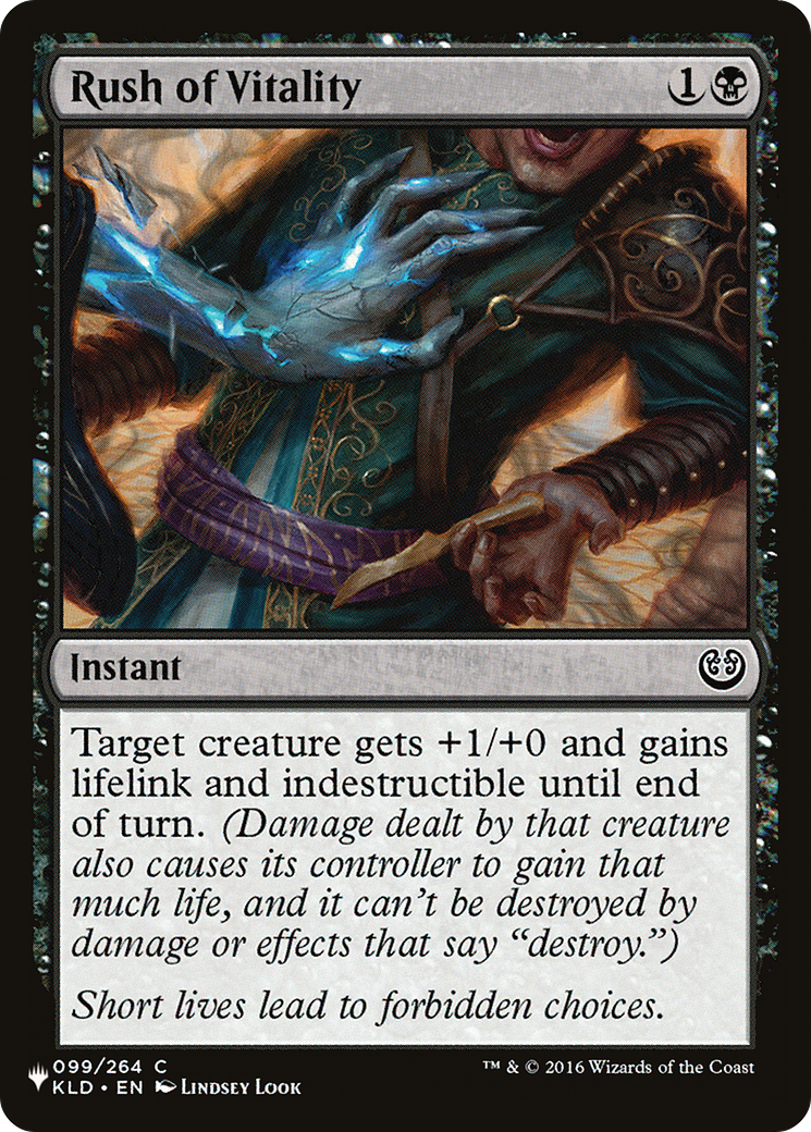 Rush of Vitality (LIST-099/264) [The List]