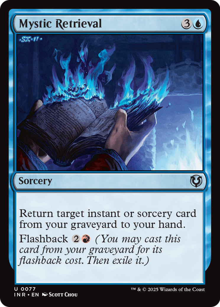 Mystic Retrieval (INR-077) [Innistrad Remastered] Foil