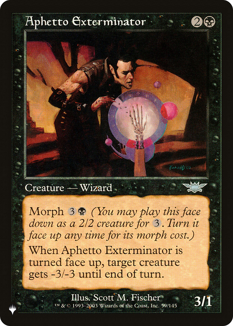 Aphetto Exterminator (LIST-59/145) [The List]