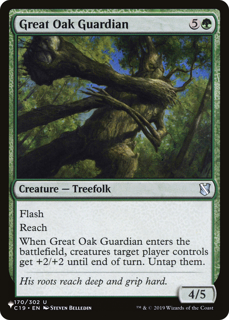 Great Oak Guardian (LIST-170/302) [The List]