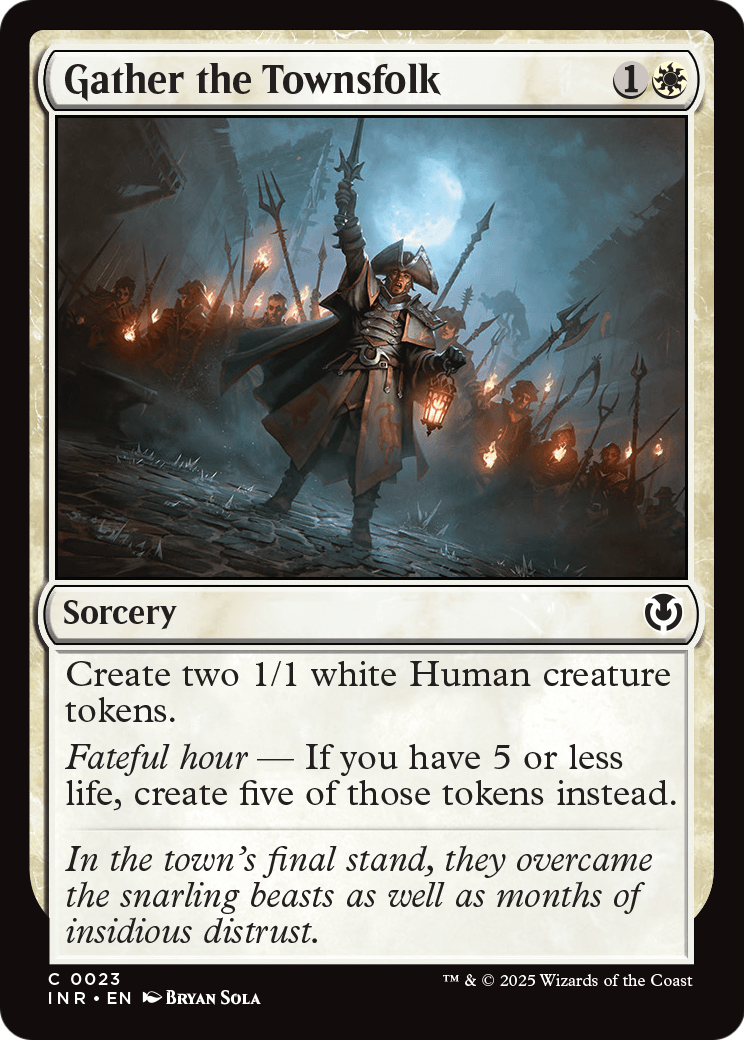 Gather the Townsfolk (INR-023) [Innistrad Remastered]