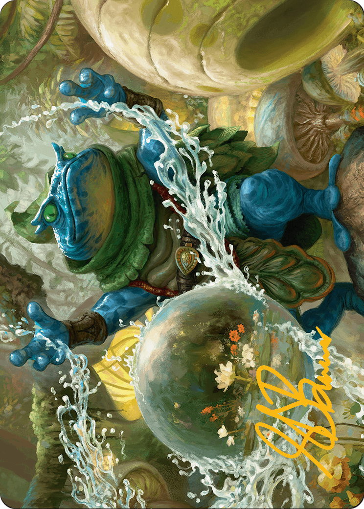Pond Prophet // Pond Prophet (ABLB-029) (Borderless) [Bloomburrow Art Series] Foil