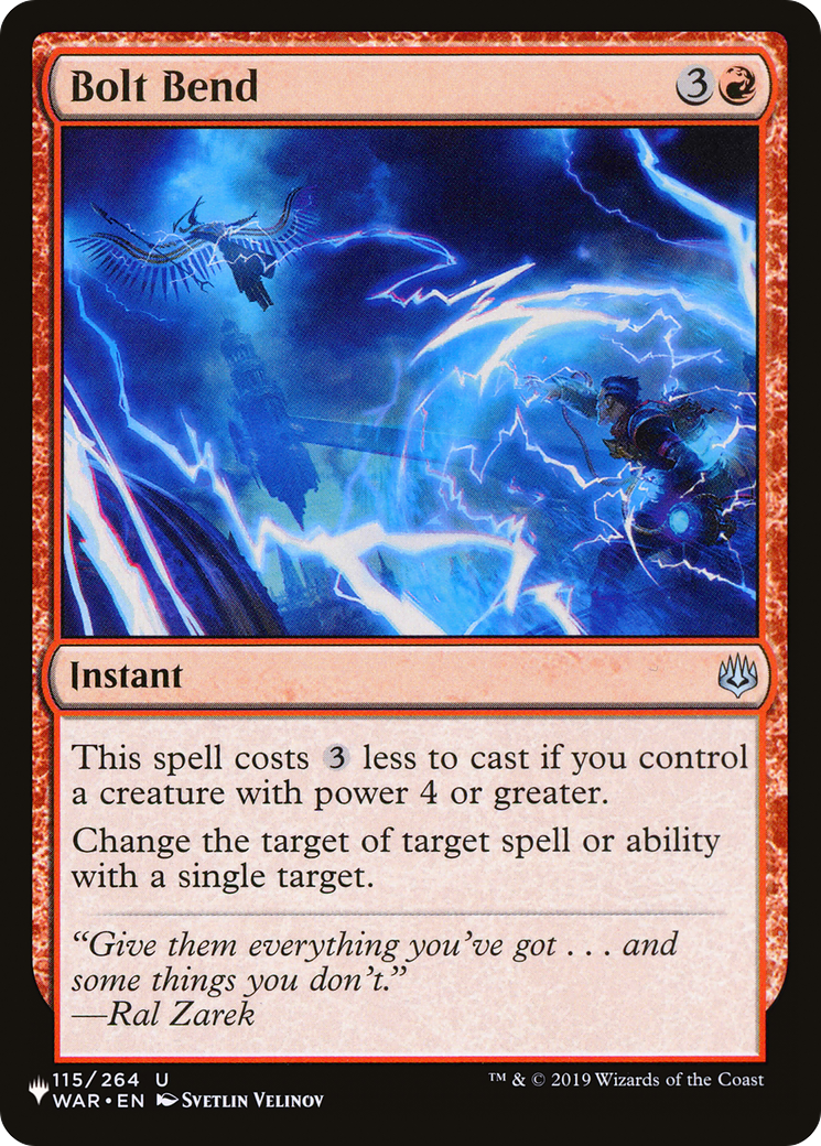 Bolt Bend (LIST-115/264) [The List]