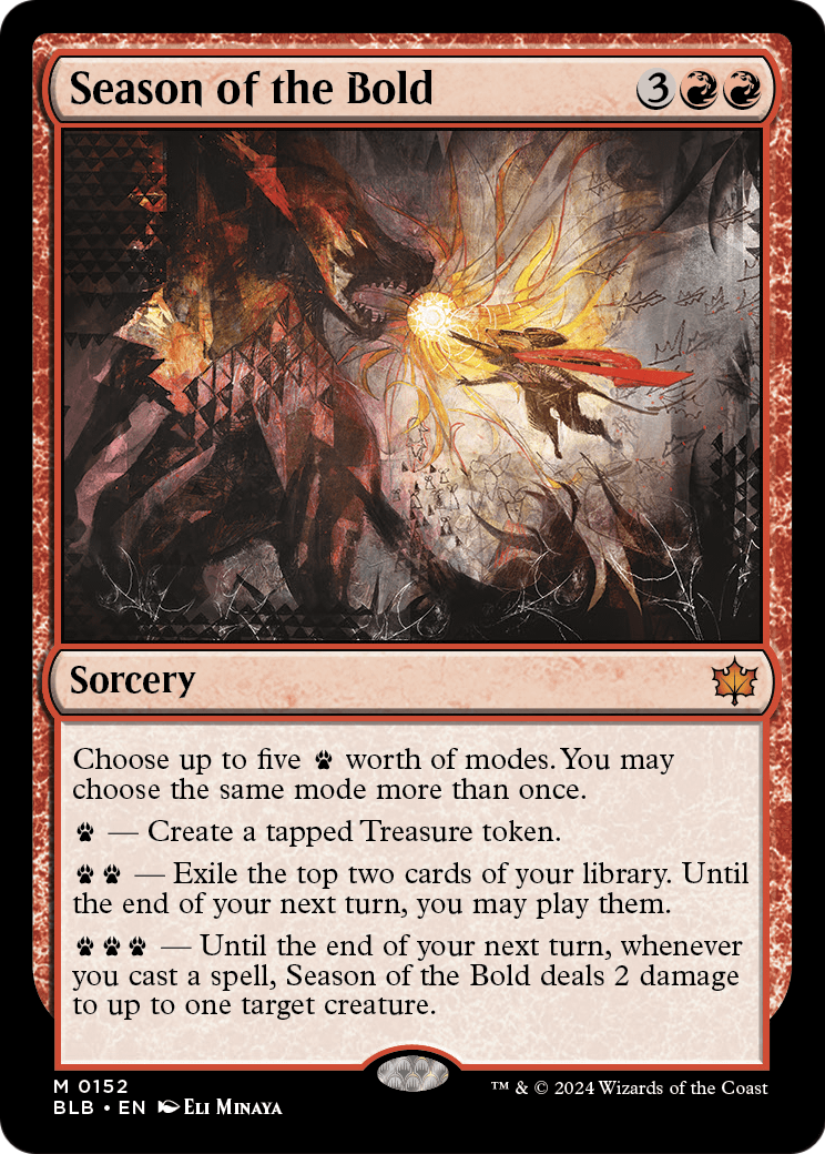 Season of the Bold (BLB-152) [Bloomburrow]