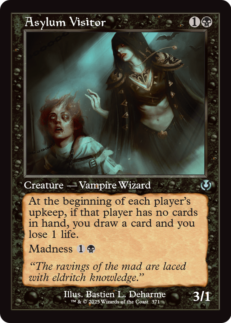 Asylum Visitor (Retro Frame) (INR-371) [Innistrad Remastered] Foil