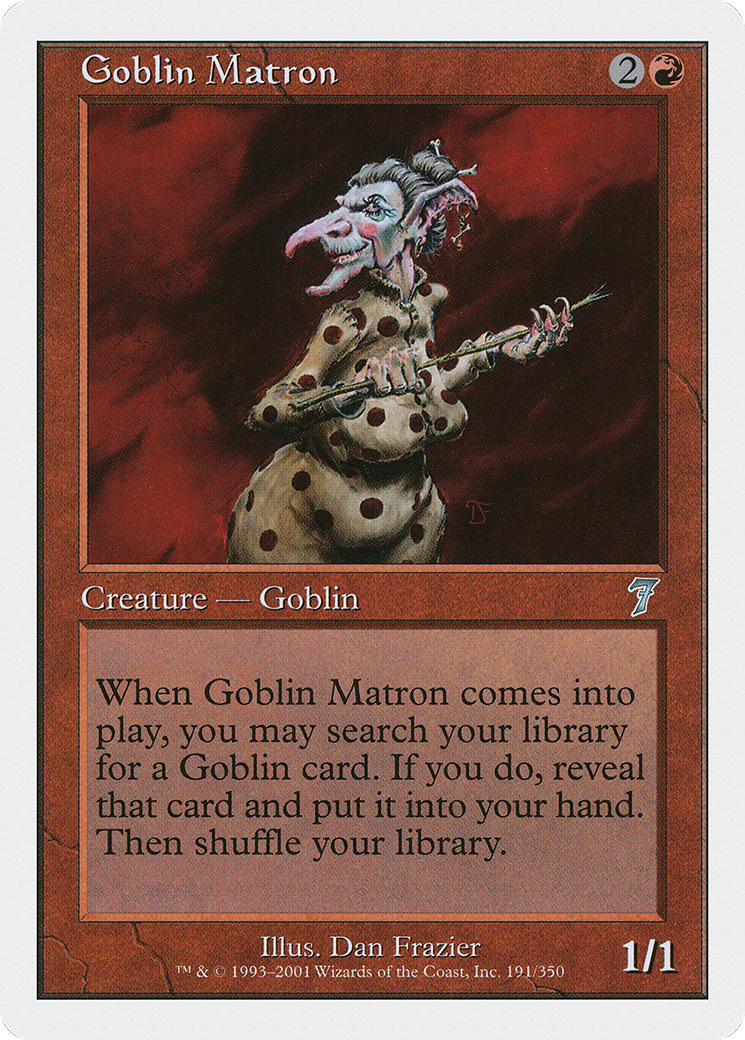 Goblin Matron (7ED-191) [7th Edition]