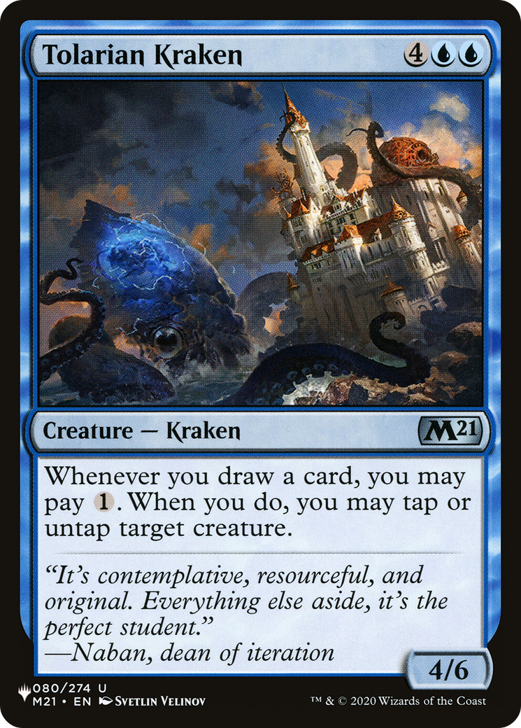 Tolarian Kraken (LIST-080/274) [The List]