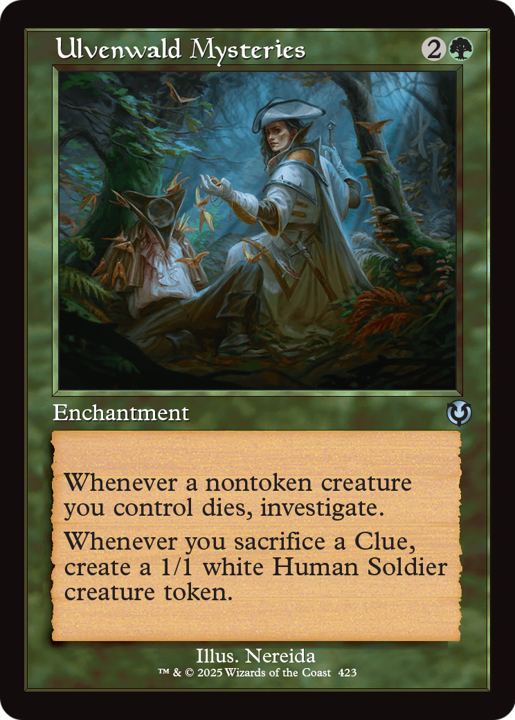 Ulvenwald Mysteries (Retro Frame) (INR-423) [Innistrad Remastered] Foil