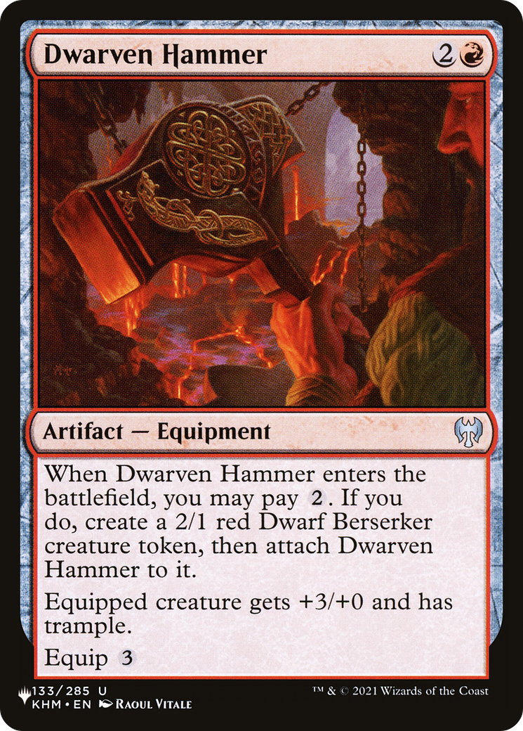 Dwarven Hammer (LIST-133/285) [The List]