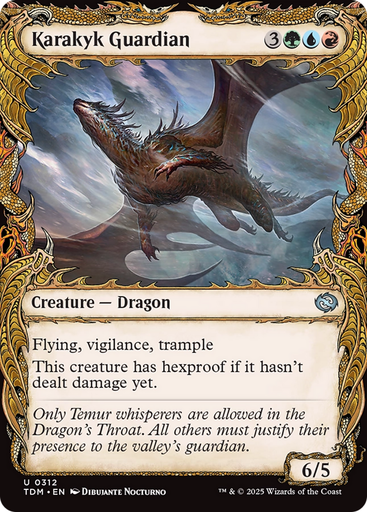 Karakyk Guardian (Showcase) (TDM-312) [Tarkir: Dragonstorm]