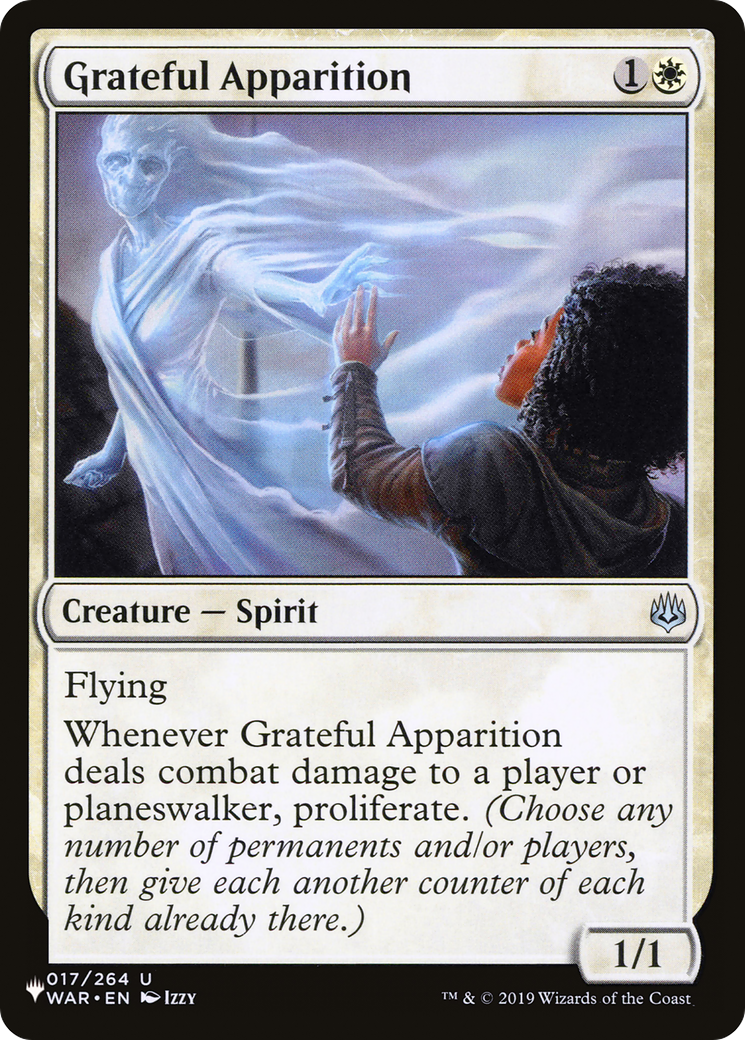 Grateful Apparition (LIST-017/264) [The List]