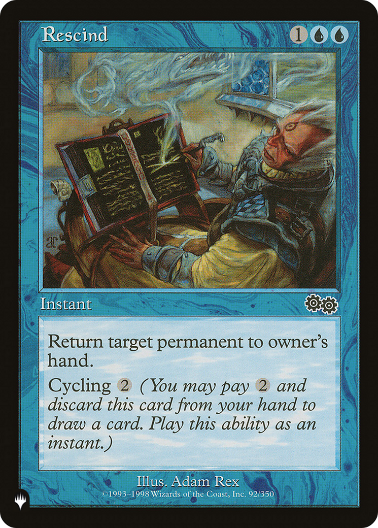 Rescind (LIST-92/350) [The List]