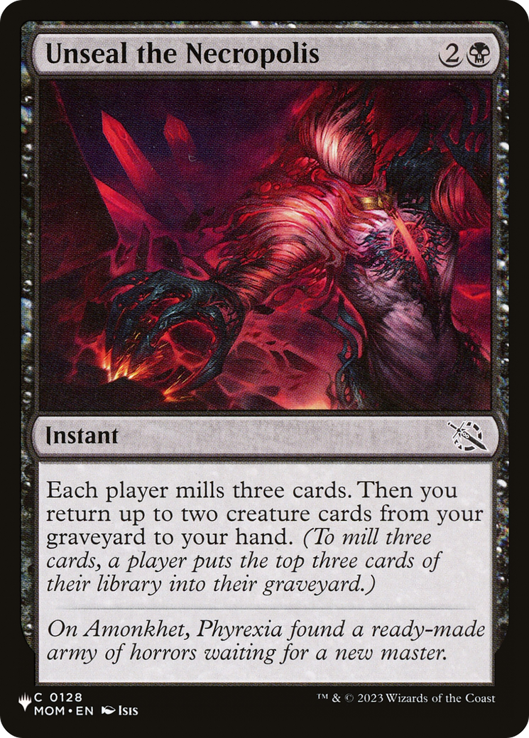 Unseal the Necropolis (LIST-0128) [The List]