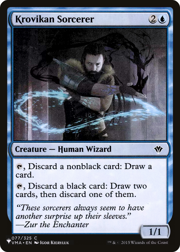 Krovikan Sorcerer (LIST-077/325) [The List]