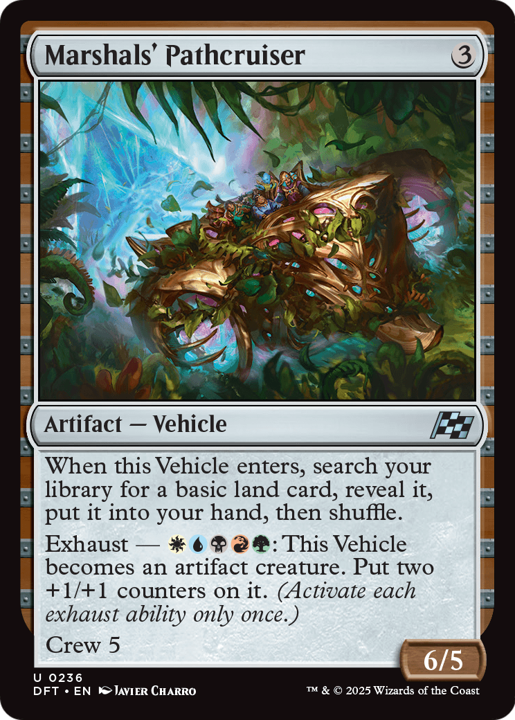 Marshals' Pathcruiser (DFT-236) [Aetherdrift] Foil
