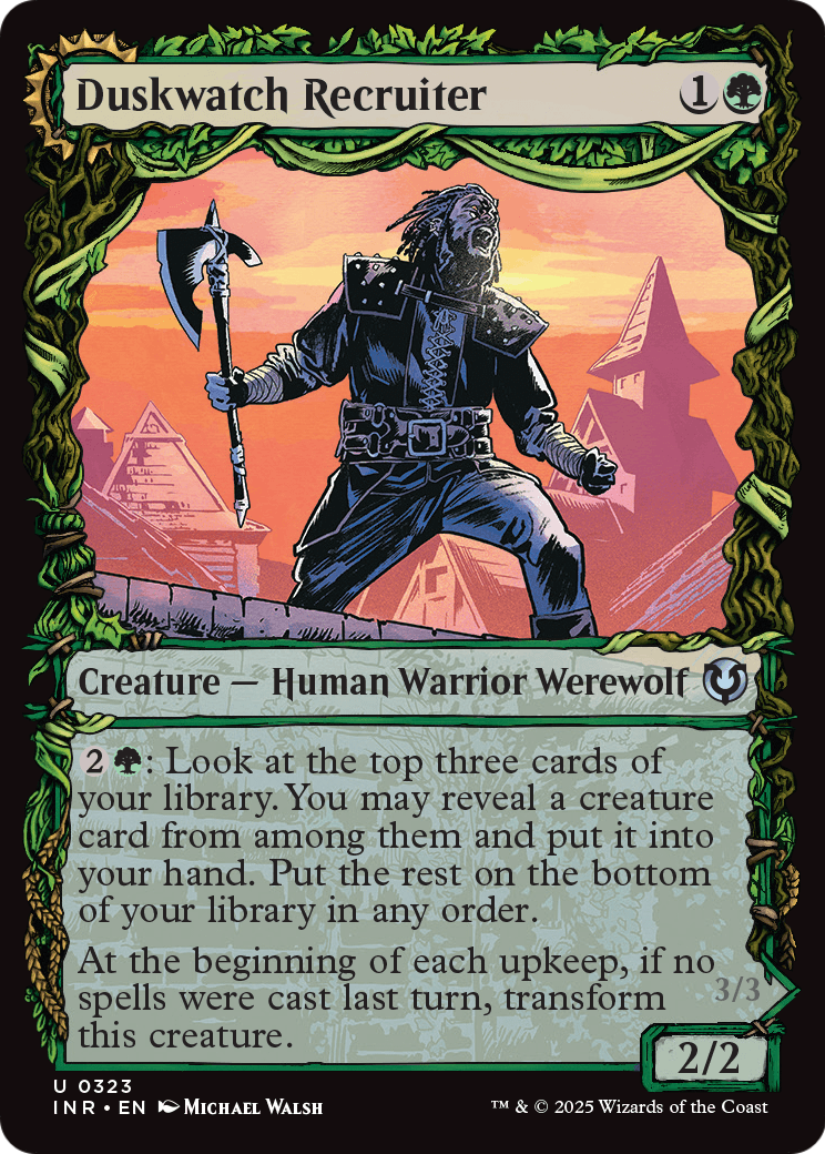 Duskwatch Recruiter (Showcase) (INR-323) [Innistrad Remastered]