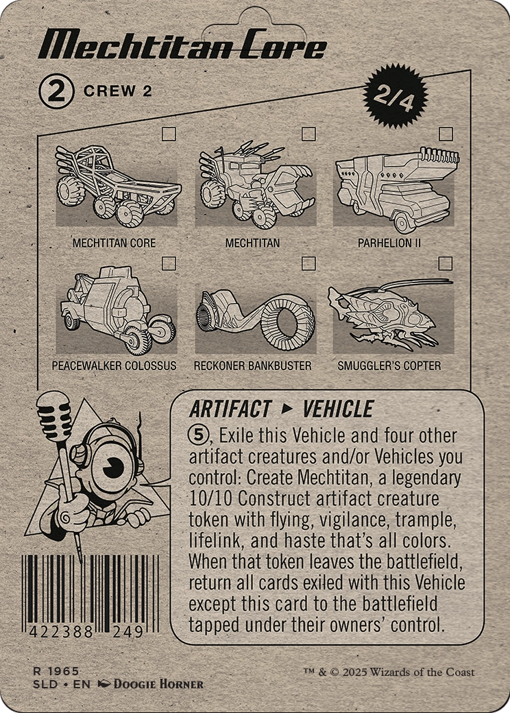Mechtitan Core (SLD-1965) (Borderless) [Secret Lair Drop] Foil
