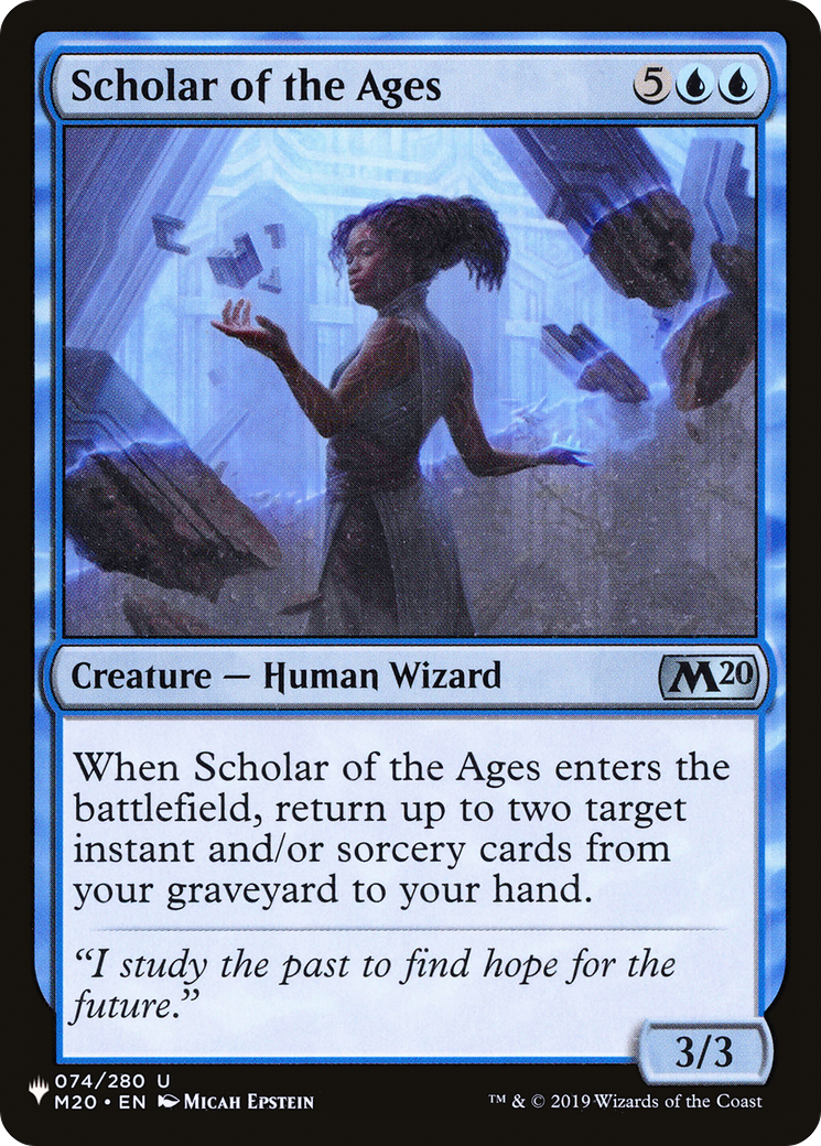 Scholar of the Ages (LIST-074/280) [The List]