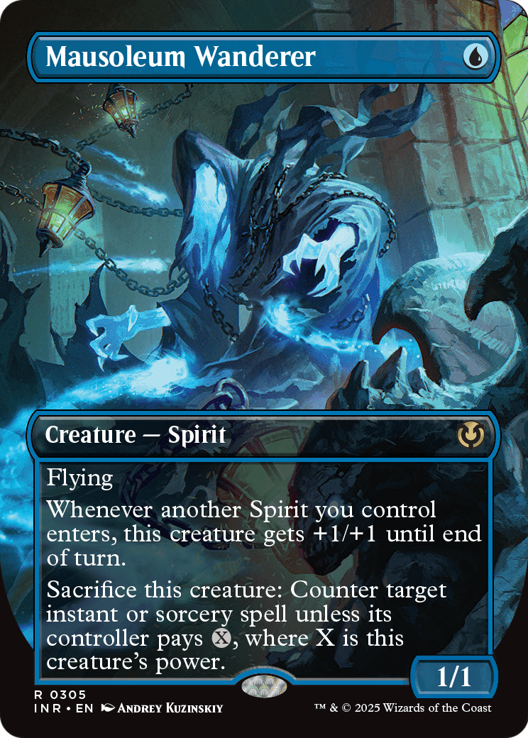 Mausoleum Wanderer (Borderless) (INR-305) [Innistrad Remastered] Foil