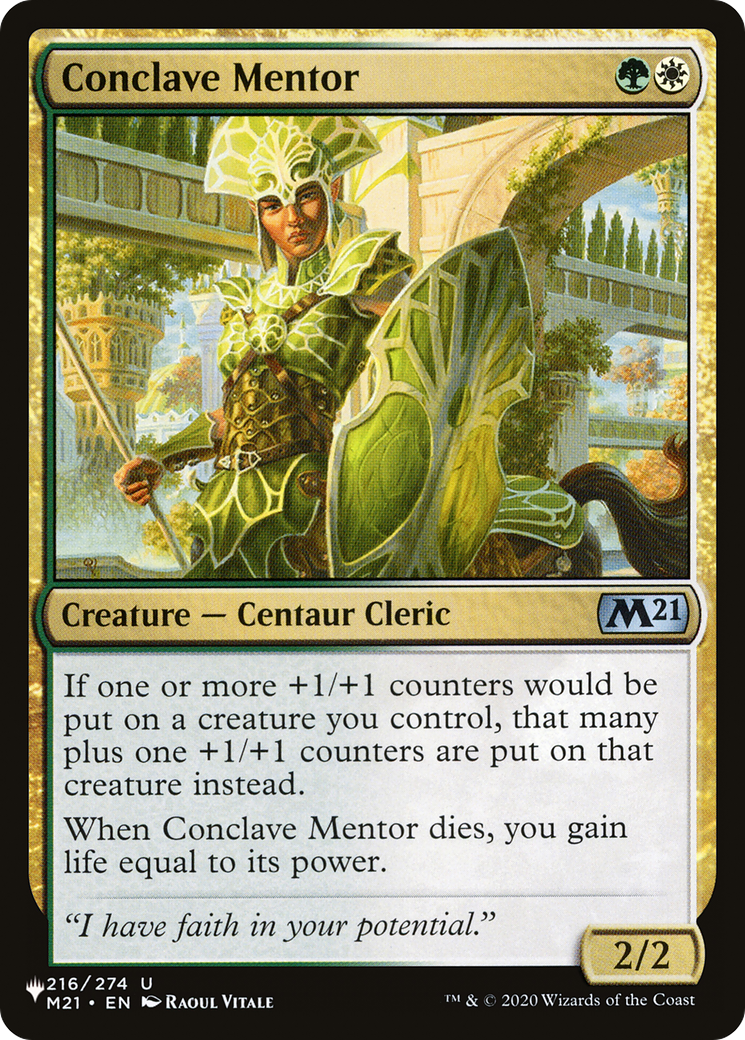 Conclave Mentor (LIST-216/274) [The List]