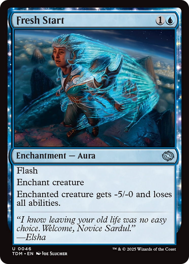 Fresh Start (TDM-046) [Tarkir: Dragonstorm] Foil