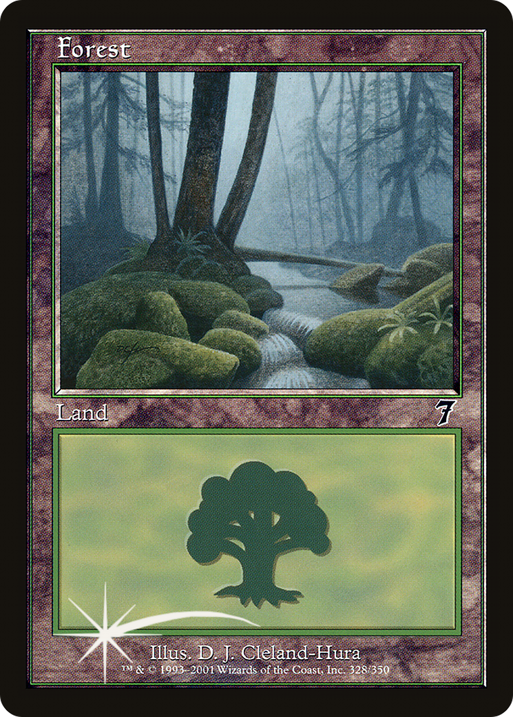 Forest (7ED-328) [7th Edition] Foil