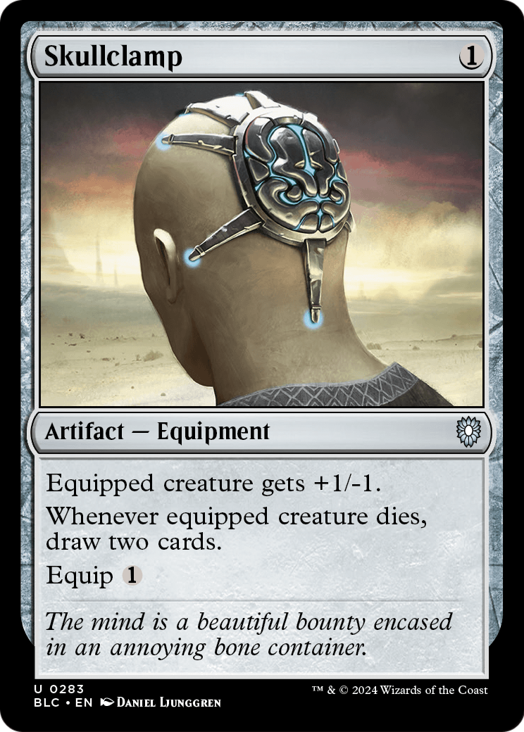 Skullclamp (BLC-283) [Bloomburrow Commander]