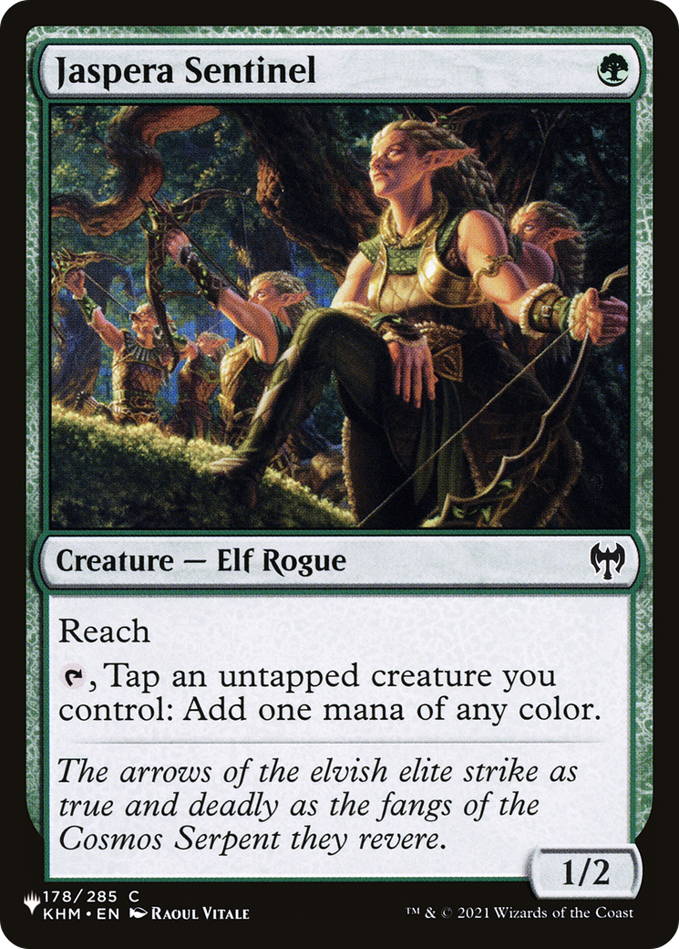 Jaspera Sentinel (LIST-178/285) [The List]
