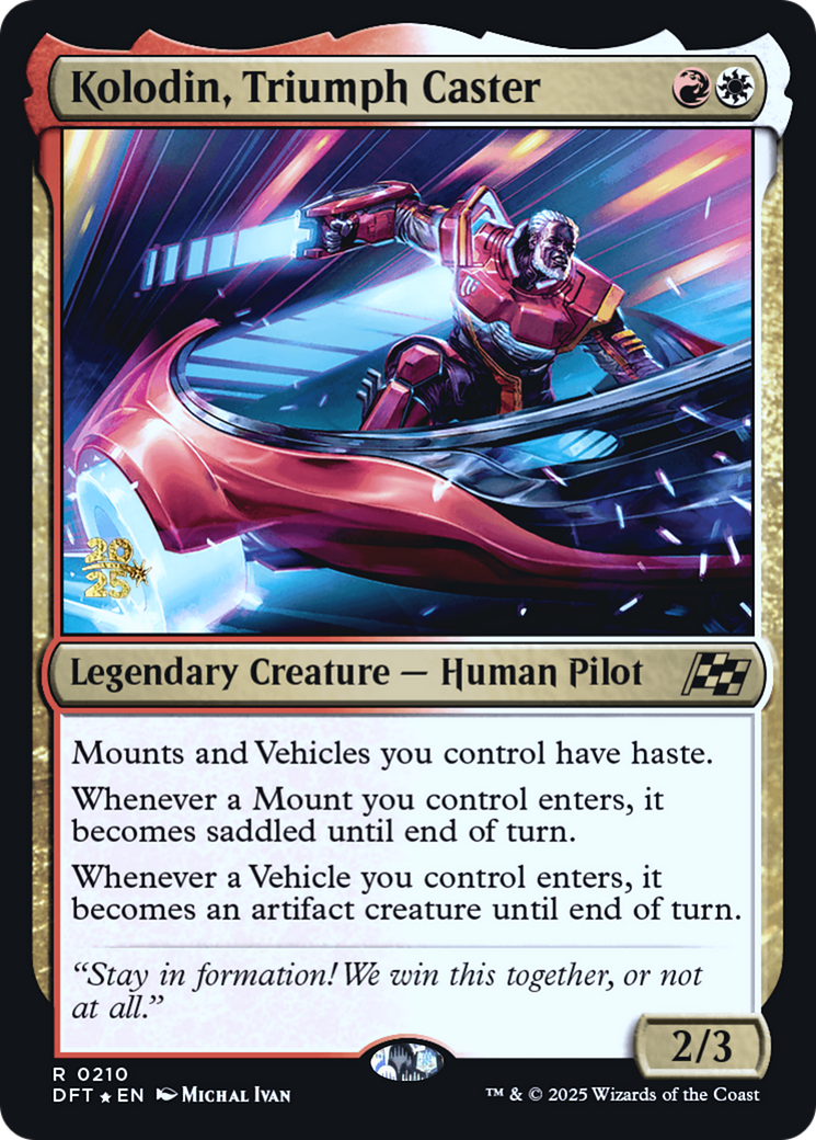 Kolodin, Triumph Caster (PRE-210) [Prerelease Cards] Foil