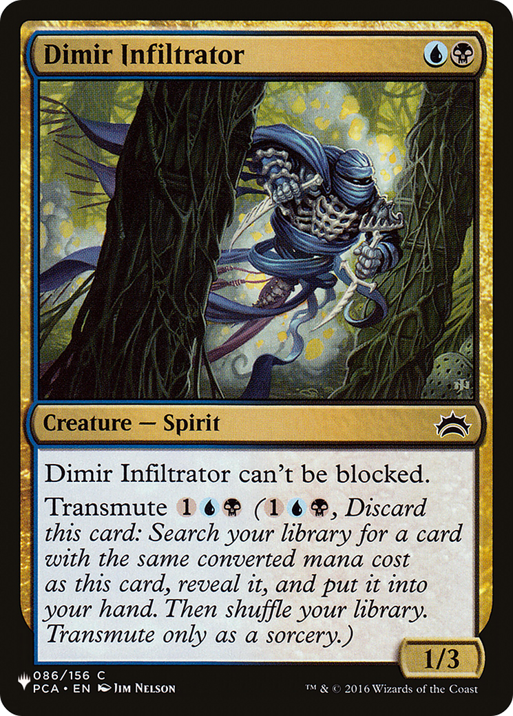 Dimir Infiltrator (LIST-086/156) [The List]