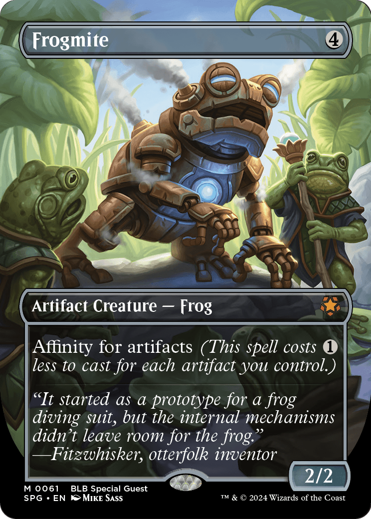 Frogmite (Borderless) (SPG-061) [Special Guests]