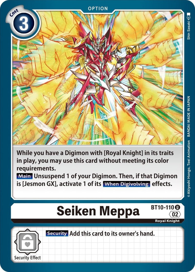 Seiken Meppa [BT10-110] [Xros Encounter]