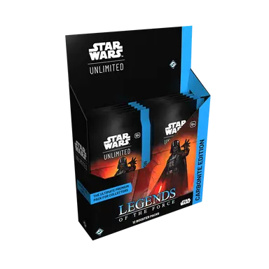 Star Wars Unlimited Legends of the Force  Carbonite Booster Box