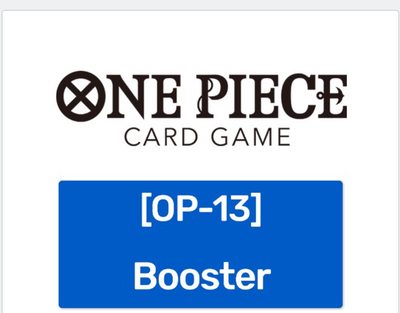 CARRYING ON HIS WILL op-13 booster box