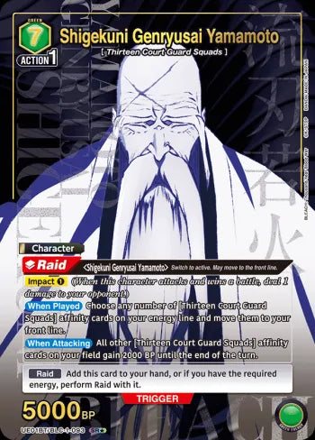 Shigekuni Genryusai Yamamoto (BLC-1-093A) [BLEACH: TYBW [UE01BT]]