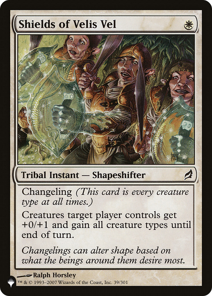Shields of Velis Vel (LIST-039/301) [The List]