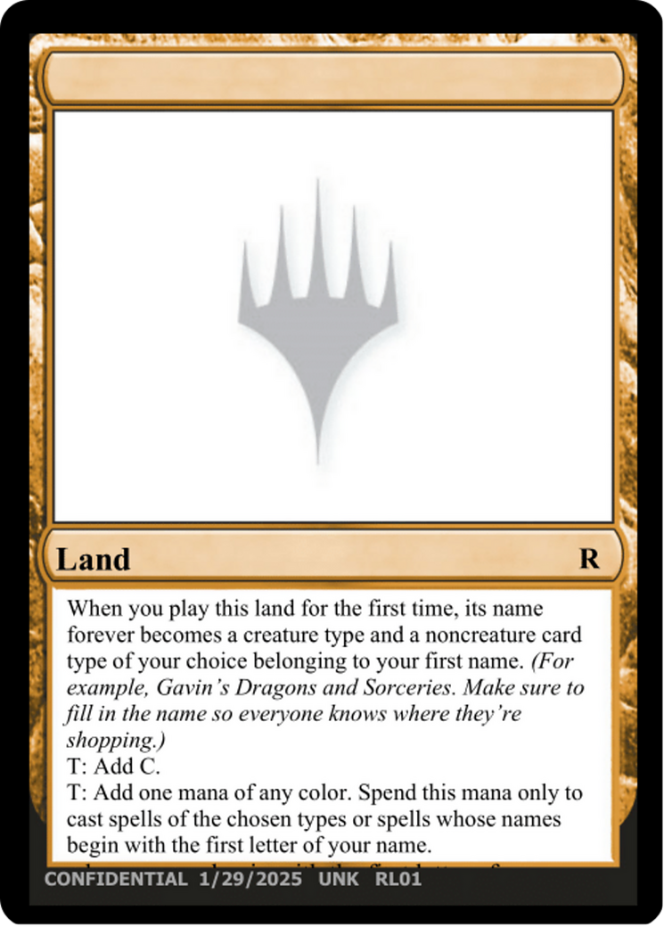 ______ (UNK-RL01C) [Un-Known Event Playtest Cards]