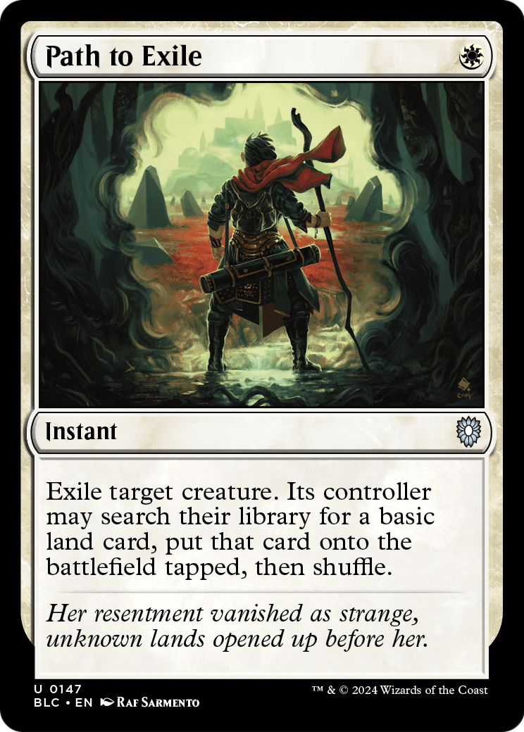 Path to Exile (BLC-147) [Bloomburrow Commander]