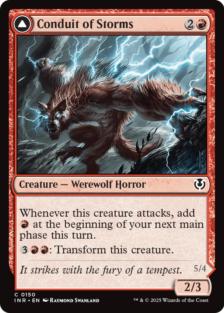 Conduit of Storms (INR-150) [Innistrad Remastered] Foil