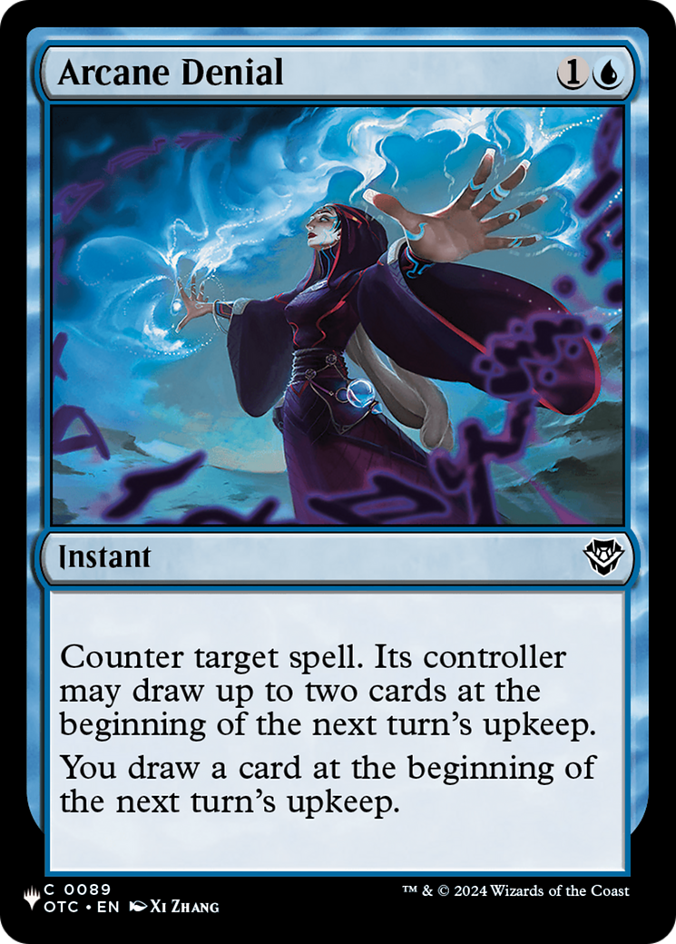 Arcane Denial (OTC) (LIST-089) [The List]