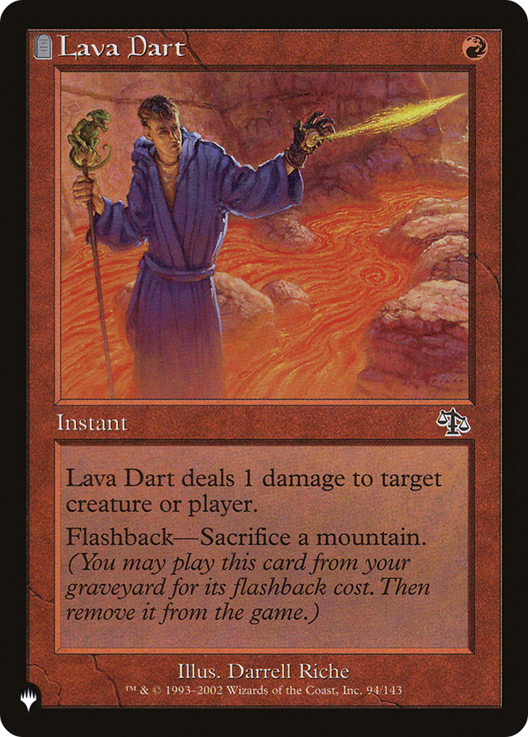 Lava Dart (LIST-94/143) [The List]
