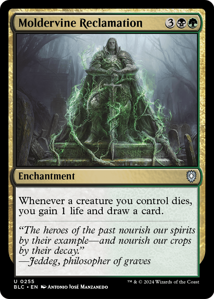 Moldervine Reclamation (BLC-255) [Bloomburrow Commander]
