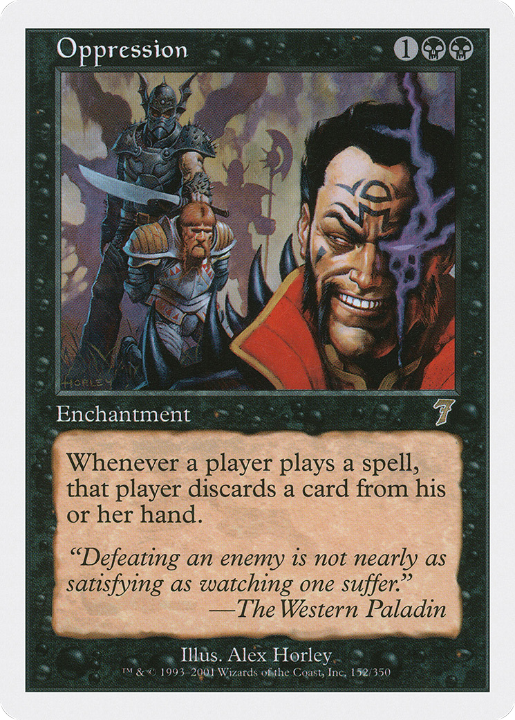 Oppression (7ED-152) [7th Edition]