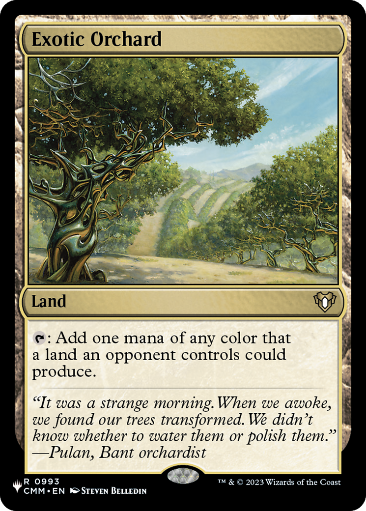 Exotic Orchard (CMM) (LIST-0993) [The List]