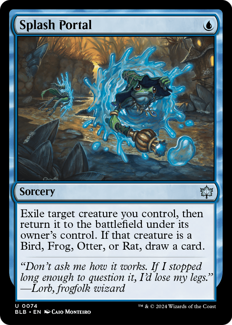 Splash Portal (BLB-074) [Bloomburrow]