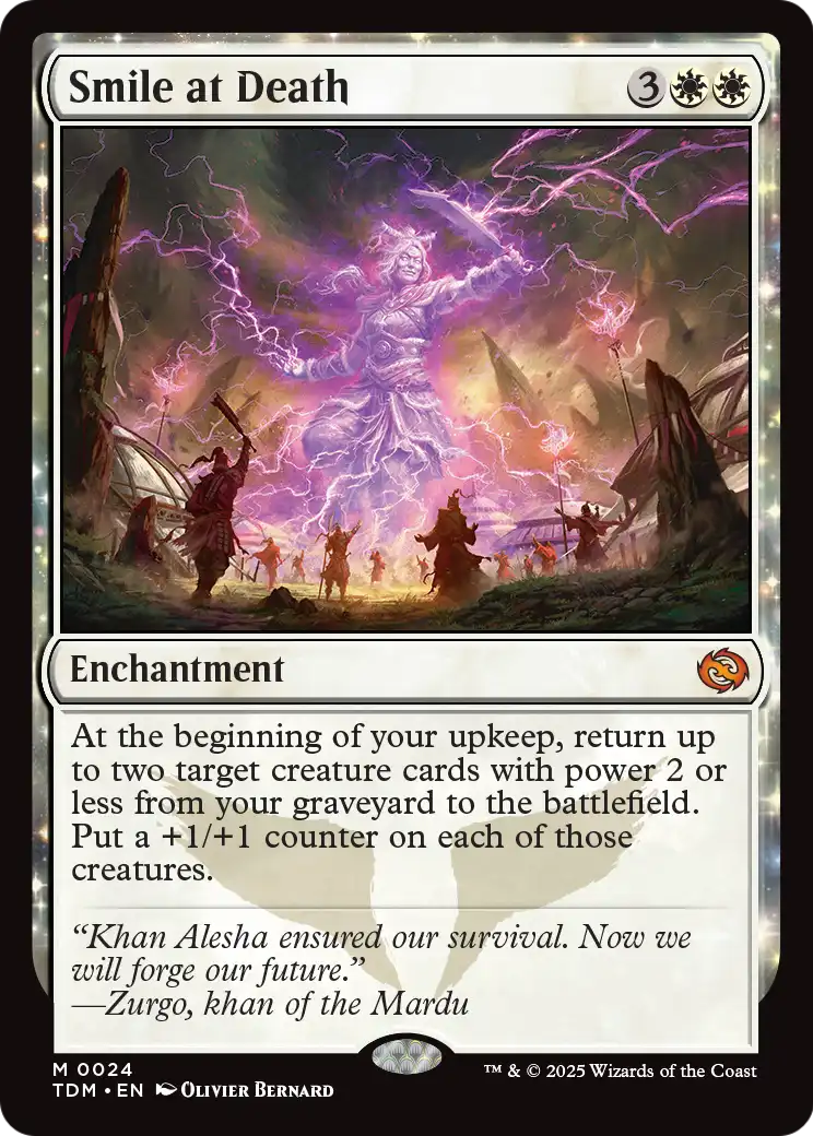 Smile at Death (TDM-024) [Tarkir: Dragonstorm]