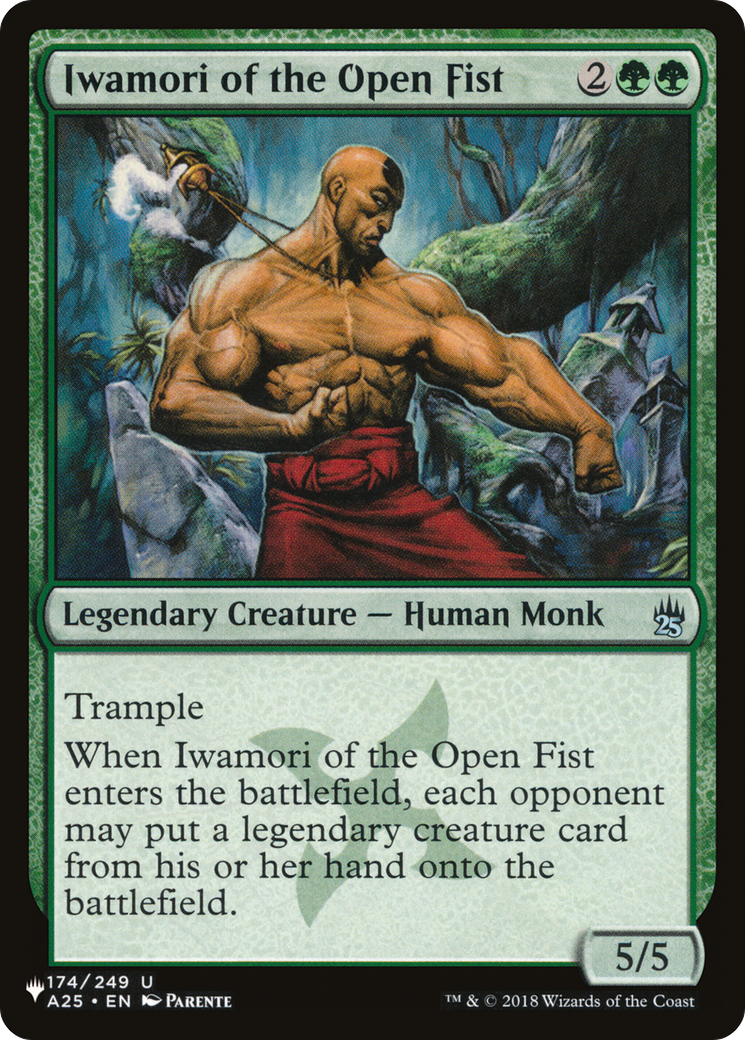 Iwamori of the Open Fist (LIST-174/249) [The List]